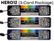 Bluewater GoPro QR Code Cards for Underwater Video (Hero 8, 9, 10, 11, 12) 