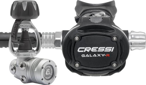  Cressi T10-SC Chrome / GALAXY-R Scuba Regulator 