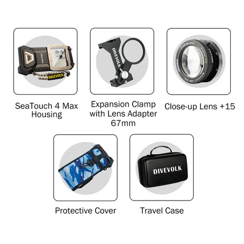  Divevolk SeaTouch 4 Max Close Shot Kit 