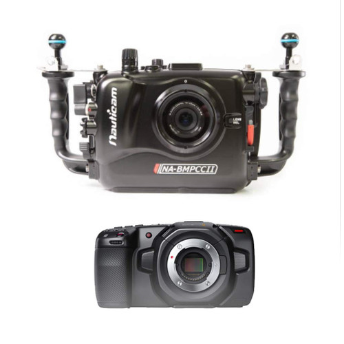  Nauticam NA-BMPCCII Housing and Blackmagic Pocket Cinema Camera 4K Package 