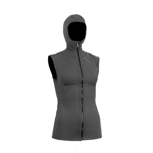  Sharkskin Titanium 2 Vest with Hood - Full Zip - Women 