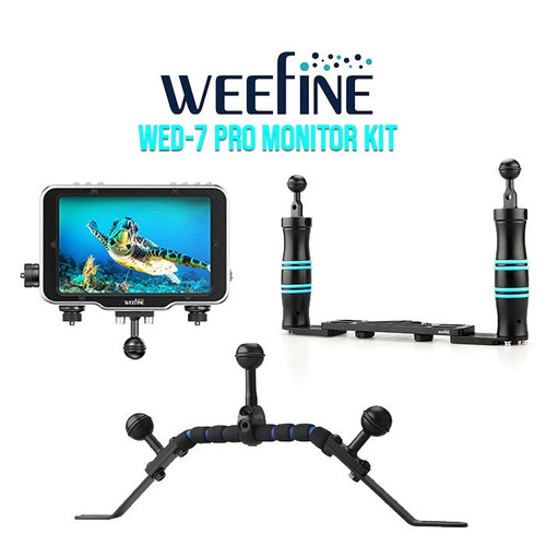  Weefine WED-7 Pro Underwater Monitor Kit 