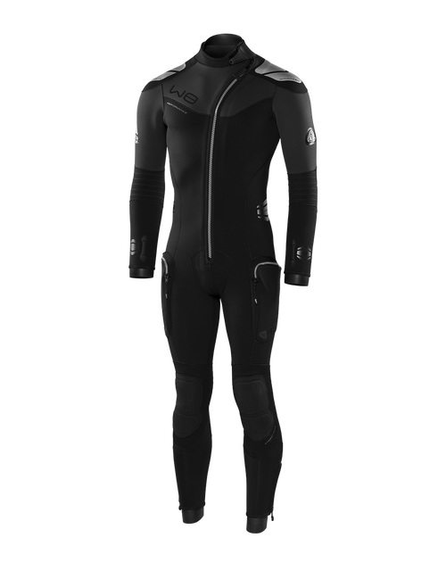  Waterproof W8 5mm Men's Full Front Zip Wetsuit 